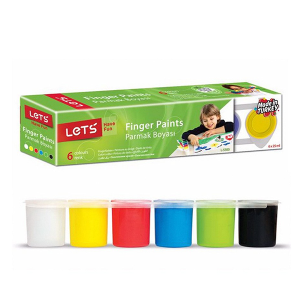 Lets 6x25ml Parmak Boyası / L-5500