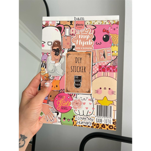 Bam My Diy Sticker Özel Tasarım Kitabı 24x17 cm