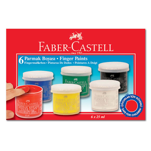 Faber Castel 6 Renk Parmak Boyası