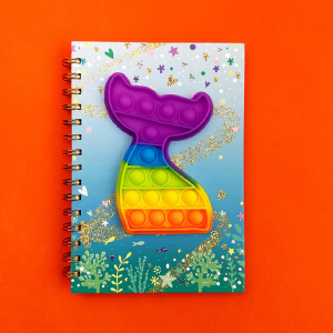 Popitli Defter, Popitli Defter, Pop-it Çizgili, Deniz Kızı Desen