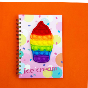Popitli Defter, Popitli Defter, Pop-it Çizgili, Dondurma Desen (ice cream)