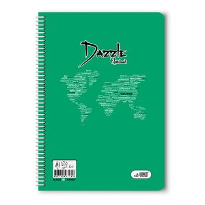 120 Yaprak Çizgili A4 Plastik Kapak Spiralli Defter