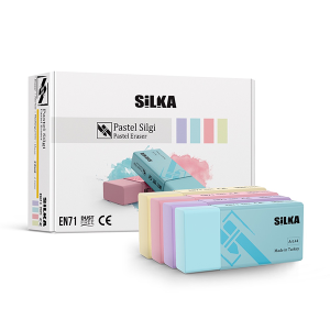 Silka Pastel Silgi Orta Boy Bir Adet