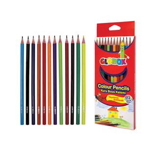 Globox 12 Renk Tam Boy Kuru Boya 6897