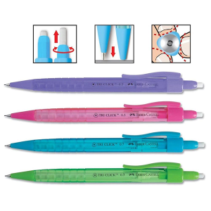 Faber-Castell Tri Click 1363 Versatil Kurşun Kalem 0.7 mm (1 Adet)