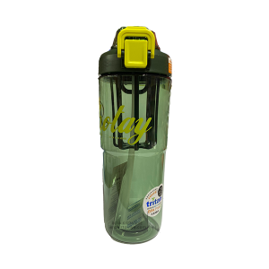 SHOTAY BPA Free 950 ml Antioksidan Sepetli Tritan Matara - Forest Green (ST-7103)