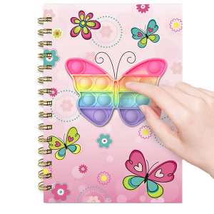 Popitli Defter, Popitli Defter, Pop-it Çizgili, Kelebek Desen