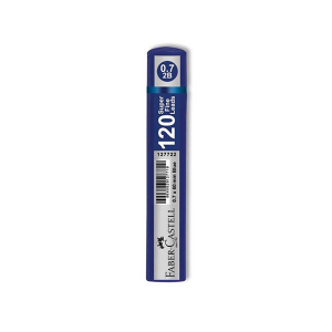 Faber-Castell Grip Kalem Ucu 0.7 2B 60mm, 120'li Mavi Tüp