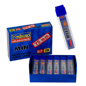 Mikro 2B 75mm Ekonomik Min 0.7mm Kurşun Kalem Ucu