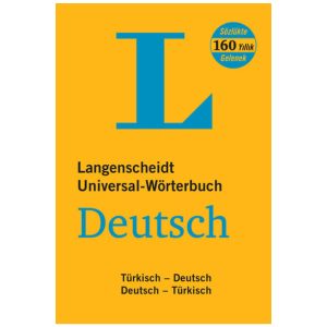 Langenscheidt Universal Wörterbuch Almanca Sözlük - Türkçe Almanca | Almanca Türkçe