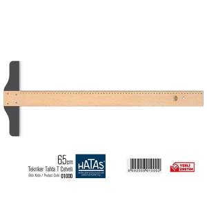 Hatas Tekniker Tahta T Cetveli 65 cm