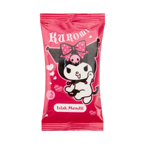 Kuromi Islak Cep Mendil - 15 Yaprak