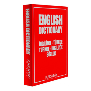 English Dictionary (İngilizce Sözlük) - İngilizce-Türkçe / Türkçe-İngilizce - Plastik Kapaklı
