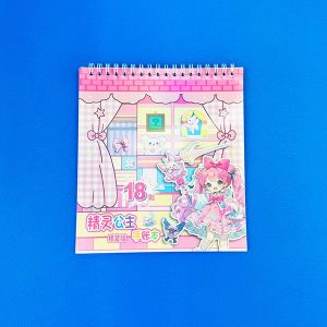 Anime Sticker Defter ve Not Defteri