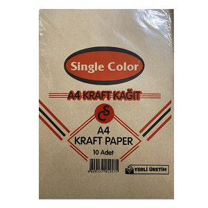 Kraft Kağıt A4 10'lu Paket