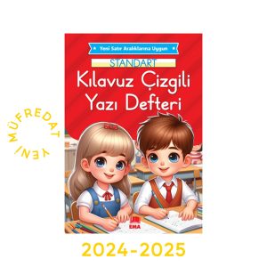 Kılavuz Çizgili Güzel Yazı Defteri Standart 16x24 Orta Boy - 2024-2025 Yeni Müfredat