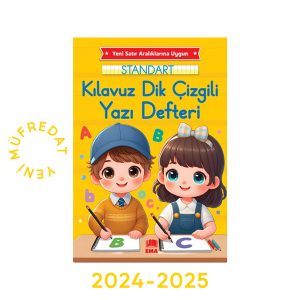 Kareli Güzel Yazı Defteri Standart 16x24 Orta Boy - 2024-2025 Yeni Müfredat