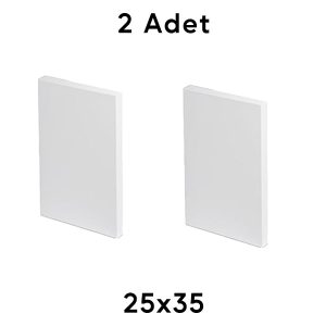25x35 Tuval Arkadan Zımbalı 2 Adet