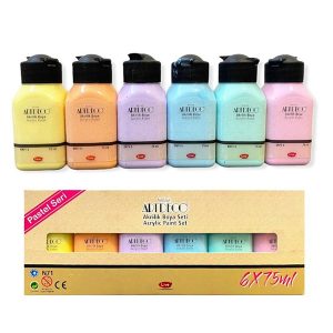 Artdeco Akrilik Boya Seti - 6 Pastel Renk