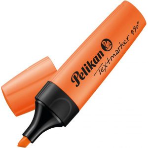 Pelikan Textmarker 490 Fosforlu İşaretleme Kalemi - Turuncu