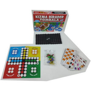 ANS TOYS Kızma Birader + Tombala - Bir Kutuda İki Eğlenceli Oyun
