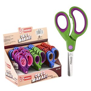 Mikro Okul Makası KS145 - Güvenli ve Ergonomik Tasarım