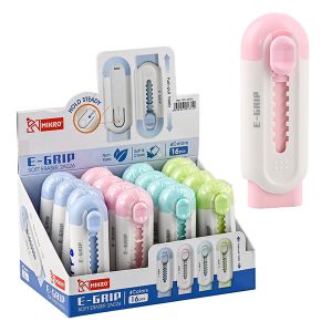 Mikro 2A026 E-Grip Sürmeli Silgi - Pastel Renklerde Pratik Kullanım