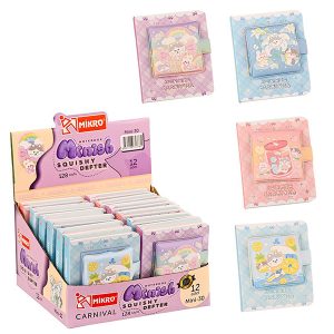 Mikro Squishy Mini Not Defteri Carnival