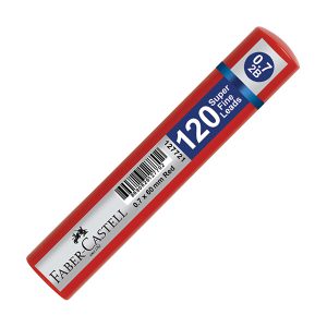 Faber-Castell Grip Kalem Ucu 0.5 2B 60mm, 120'li Kırmızı Tüp