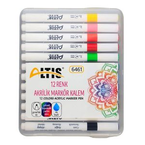 Altis Akrilik Marker Kalem Seti 12'li