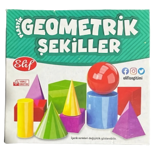 Geometrik Şekiller Plastik 11 Parça Set