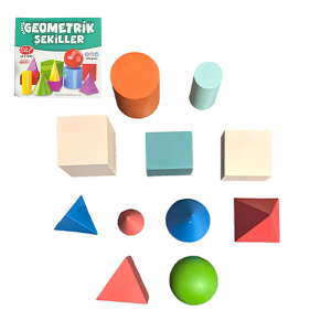 Geometrik Şekiller Plastik 11 Parça Set