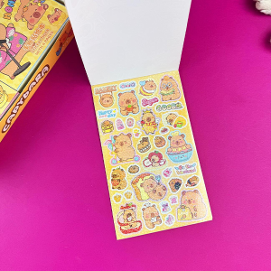 Capybara Sticker Defter