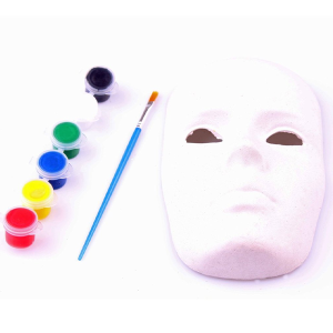 Maske Boyama Seti Çocuk ve Yetişkinler İçin Sanatsal Aktivite