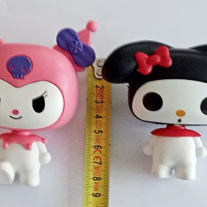 2'li Kuromi Figür Seti Oynar Başlı 10 cm Boyunda