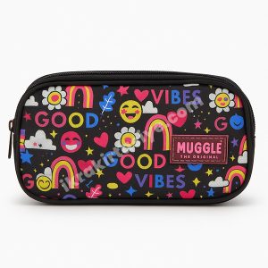 MUGGLE Smile Siyah Kalem Çantası