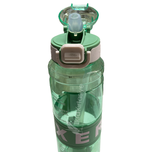 Yakut 1000 ml Renkli Matara – Sızdırmaz, Pipetli, Taşıma Askılı