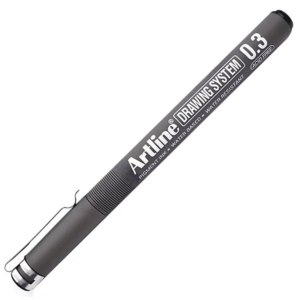 ARTLINE DRAWING SYSTEM 0.3 Çizim Kalemi Uç 0,3mm Siyah