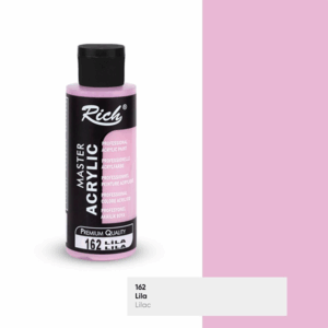 RICH MASTER Akrilik Boya Lila 120cc - Canlı Renkli Boya