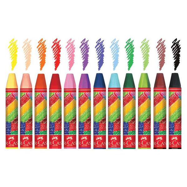 FC Pastel Boya 12 Renk Seti - Okul ve Hobi Boyama İçin FC Pastel Boya 12 Renk Seti - Okul ve Hobi Boyama İçin - Görsel 2