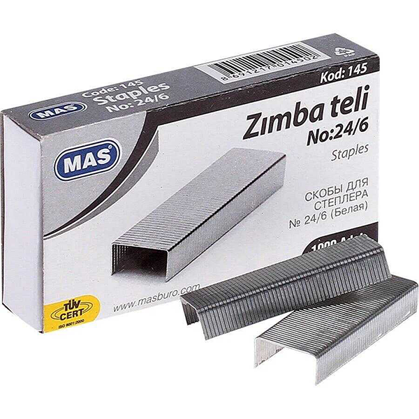 ZIMBA TELİ - No: 24/6 Ofis ve Okul Kullanımı İçin ZIMBA TELİ - No: 24/6 Ofis ve Okul Kullanımı İçin