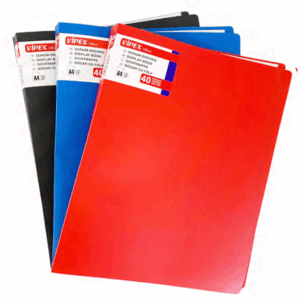 VİPEX Sunum Dosyası 40'lı SBR-258 Şeffaf Kapak