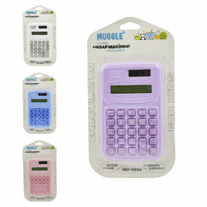 MUGGLE Hesap Makinesi Mini Taşınabilir Ofis ve Okul