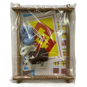 10 Adet Halı Dokuma Tezgahı ve Seti - Ahşap Halı Dokuma Projesi