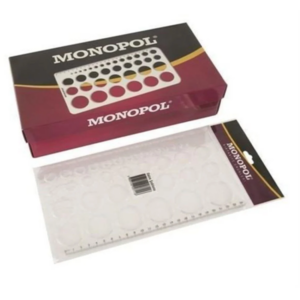 MONOPOL 1610 Daire Şablonu - Okul ve Ofis İçin Pratik Şablon