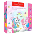 Faber-Castell Unicorn 3D Kalıp Oyun Hamuru Seti – 4×56 gr