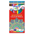 Pensan Kidz Kuru Boya Kalemi 12 Renk – Tam Boy