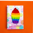 Popitli Defter, Popitli Defter, Pop-it Çizgili, Dondurma Desen (ice cream)